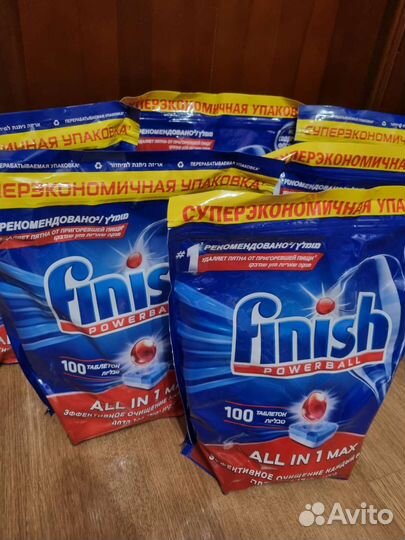 Таблетки Finish Power All in 1 - 12 шт