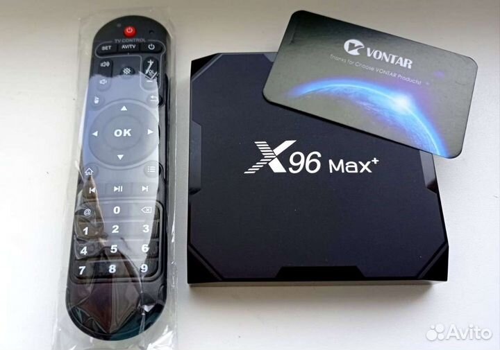 X96 Max+ смарт тв приставка/настроенная/новая
