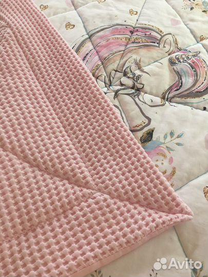 Одеяло плед 110х115 см