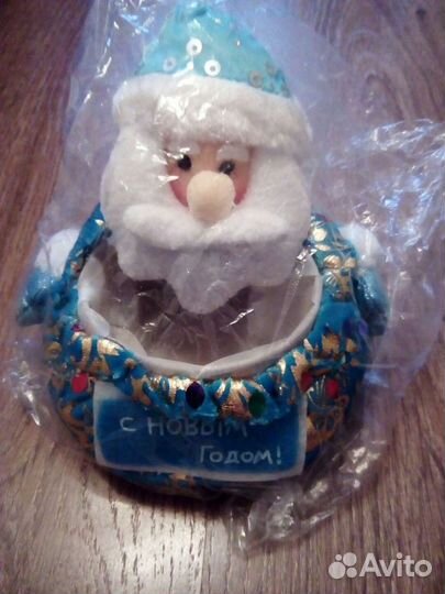 Дед мороз и Снеговик. Пупс. Колпак