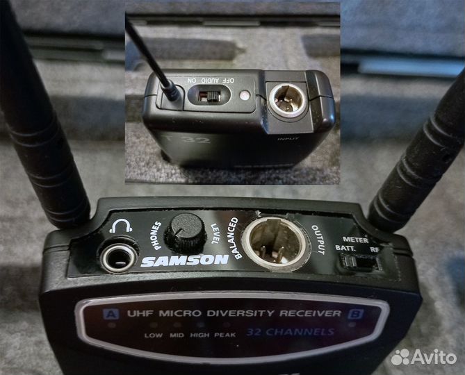 Samson UHF Micro 32. Радиосистема. Комплект