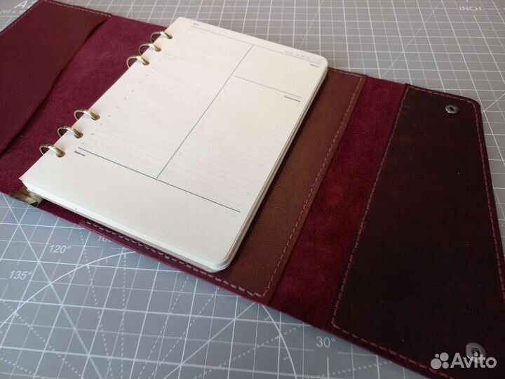 Обложка на кольцах ручной работы