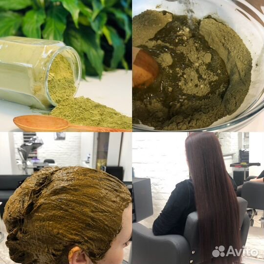 Окрашивание волос хной