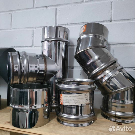 Дымоход, сэндвич, труба