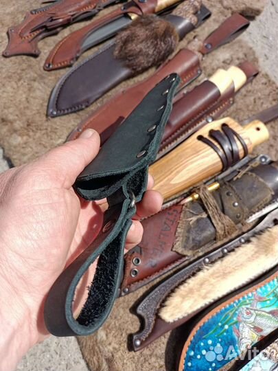 Ножны кожаные