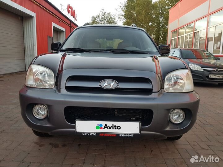 Hyundai Santa Fe 2.7 AT, 2005, 281 700 км