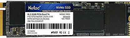 SSD 250Gb Netac N950E Pro (NT01N950E-250G-E4X)