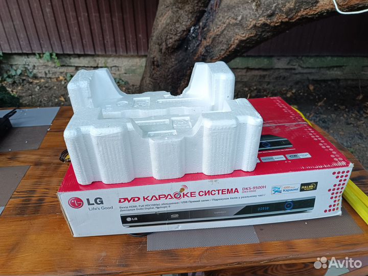 DVD караоке система LG
