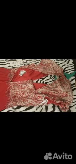 Вечернее платье sherri hill красное