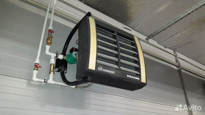 Тепловентилятор водяной