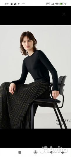 Uniqlo лонгслив Air ism с биркой