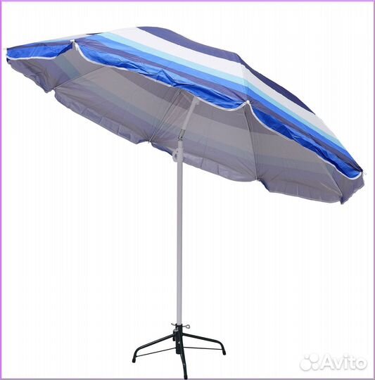 Зонт пляжный intex ZHU-150 фольгированный 150 см