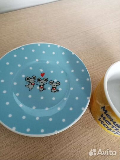 Чашка с блюдцем