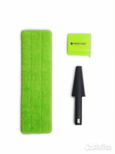 Швабра с распылителем Green Fiber aero