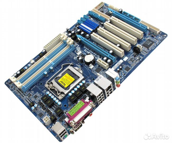 Материнская плата 1156 с процессором i7 860