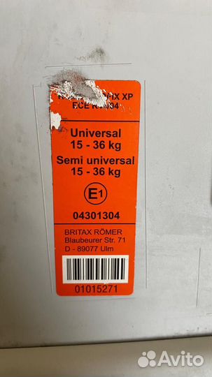 Детское автокресло 15 до 36 кг britax romer kidfix