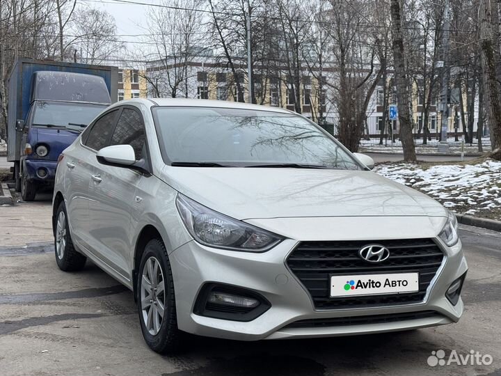 Hyundai Solaris 1.6 AT, 2017, 75 593 км