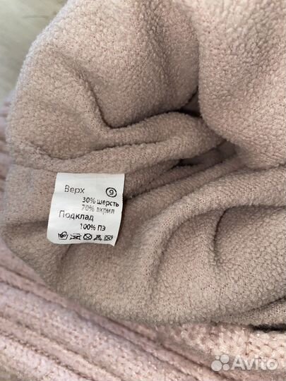 Комплект шапка и снуд для девочки