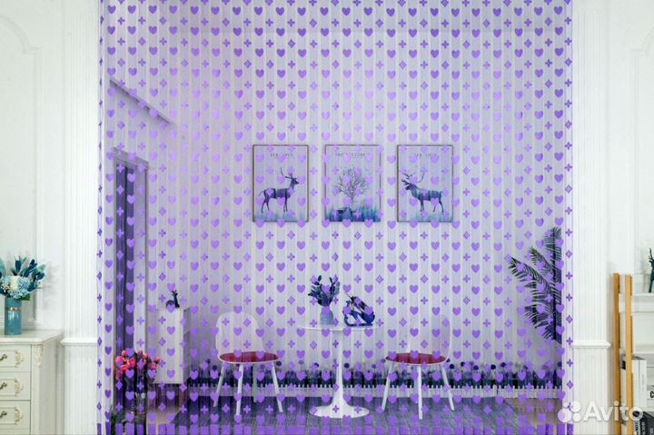 Шторы макраме (нити, занавески, веревки)