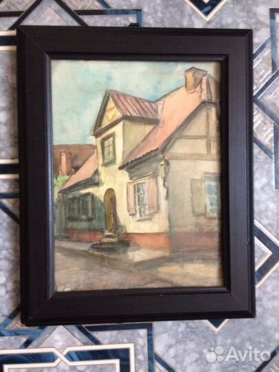 Картина, художник Бурдин