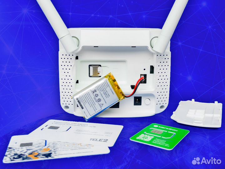 Wifi роутер + аккумулятор