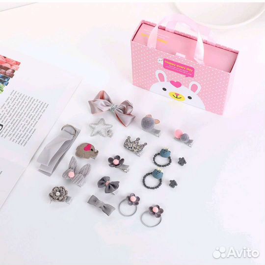 Детский набор резинок и заколок