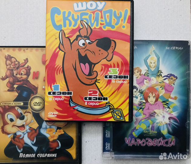 Продам DVD диски с мультфильмами