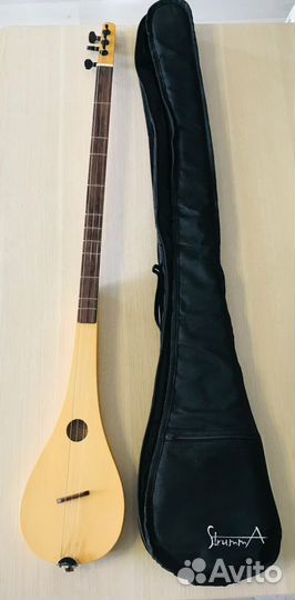 Дульцимер и StrummA Cigar Box гитара с чехлом