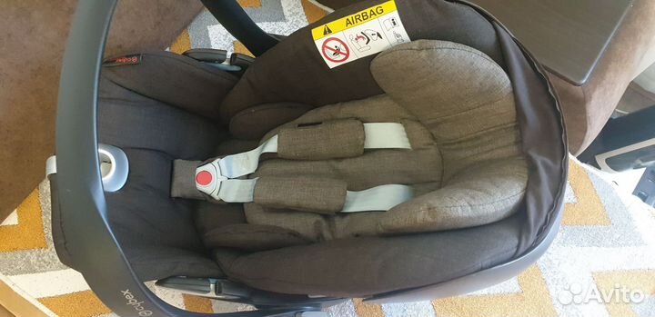 Автолюлька cybex cloud q + адаптеры на коляску