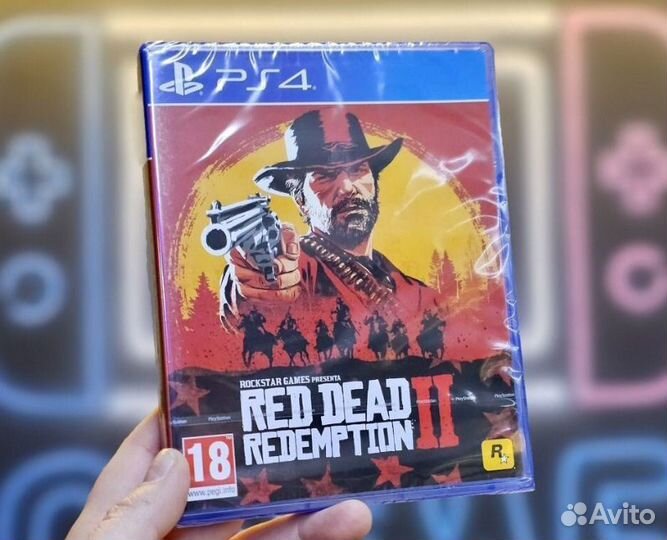 Red dead redemption 2 ps4 новые диски