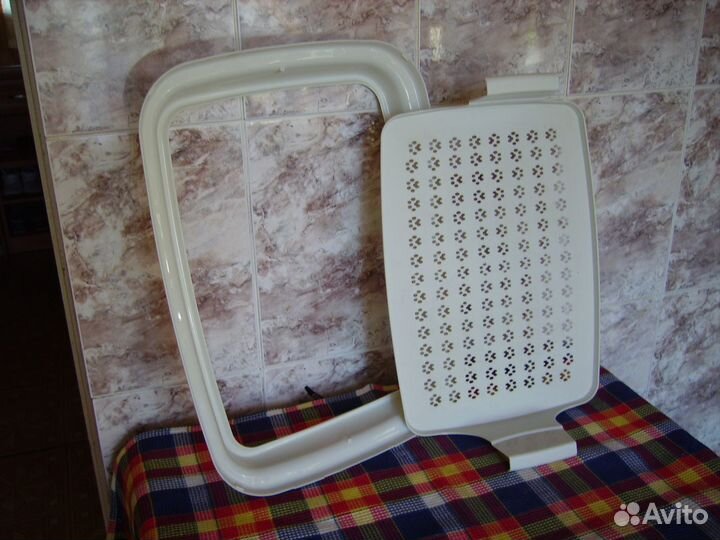 Кошачий туалет (крышка с сеткой без лотка) 33х44см