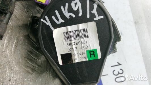 Ремень безопасности с пиропатроном сиденья переднего audi A6 C6 (YUK09IM01)