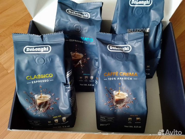 Кофе зерновой Delonghi Essential Pack SC317