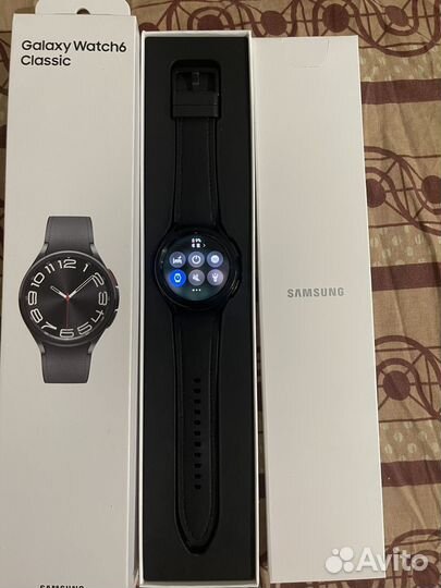 Умные часы Samsung Galaxy Watch 6 43mm Black