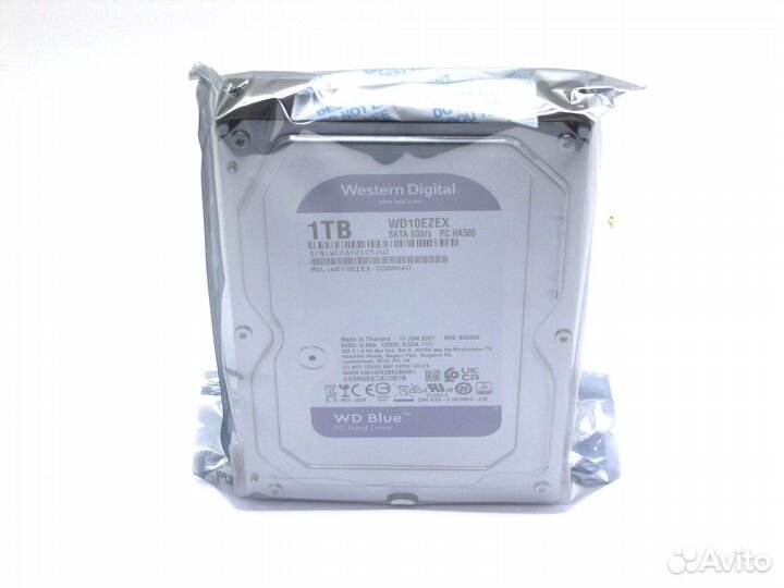 Жесткий диск 1Tb WD10ezex sata-III (7200rpm) 64mb