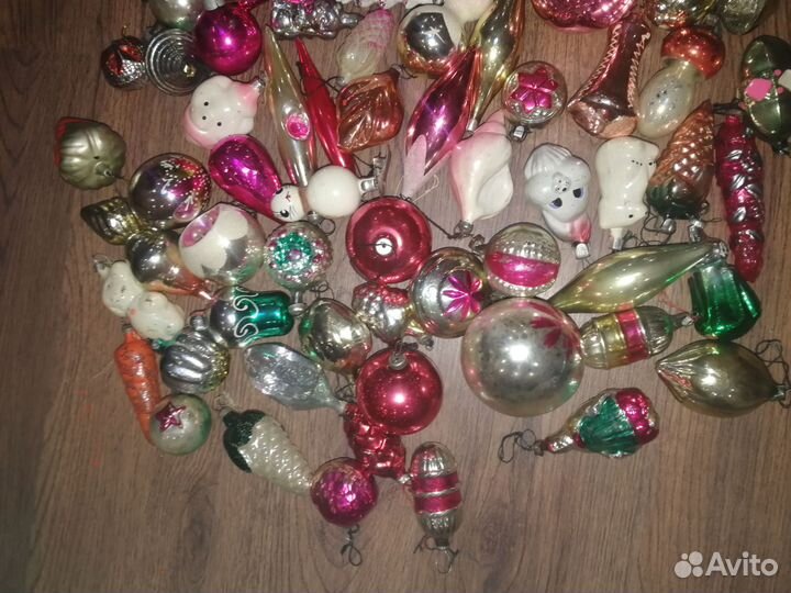 Елочные игрушки СССР