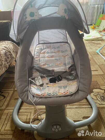 Электрокачели шезлонг