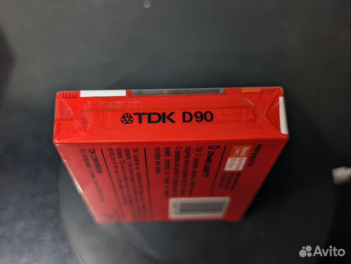 Аудиокассета TDK D90 (1985)