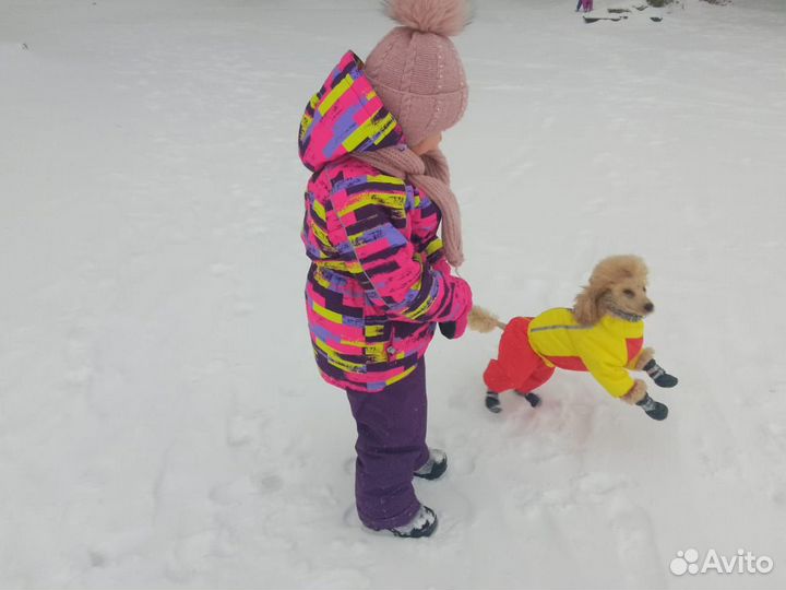 Зимний костюм для девочки