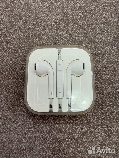 Наушники Apple EarPods вход Aux, оригинал