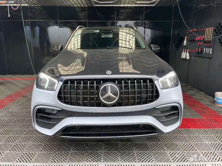 Передний бампер GLE 167 amg 6.3 mercedes