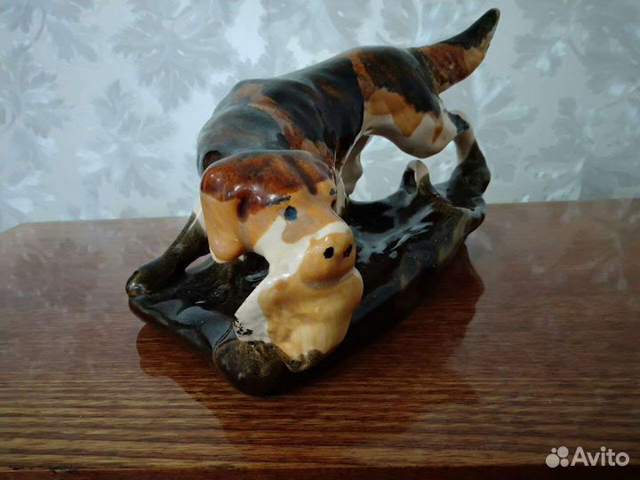 Статуэтка охотничья собака