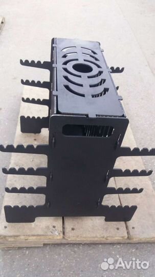 Вертикальный мангал