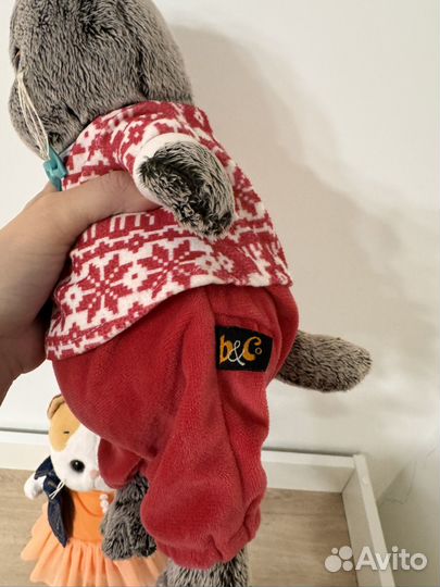 Мягкая игрушка кот басик оригинал