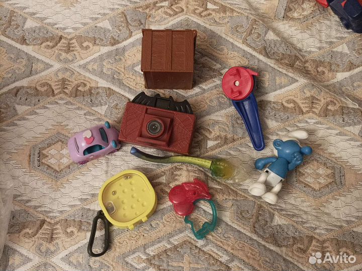 Игрушки Макдональдс, Чупа-чупс,M&M,PEZ,Nestleретро