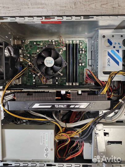 Игровой компьютер Intel i3 2.9ghz, GTX 1070, 8gb
