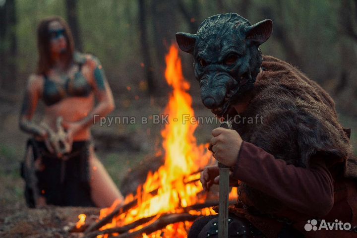 Пластиковая маска Крысолова - Костюм на Хеллоуин