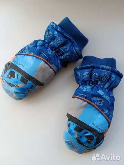 Рукавицы зимние Hot wheels