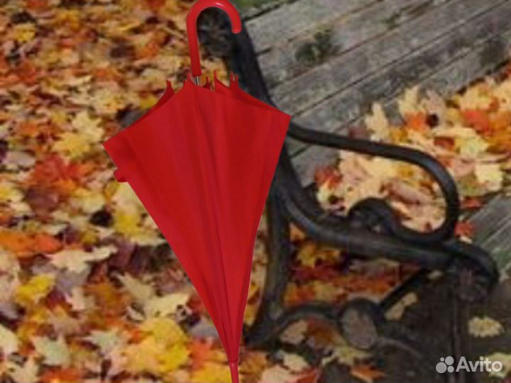 Зонт трость большой новый полуавтомат