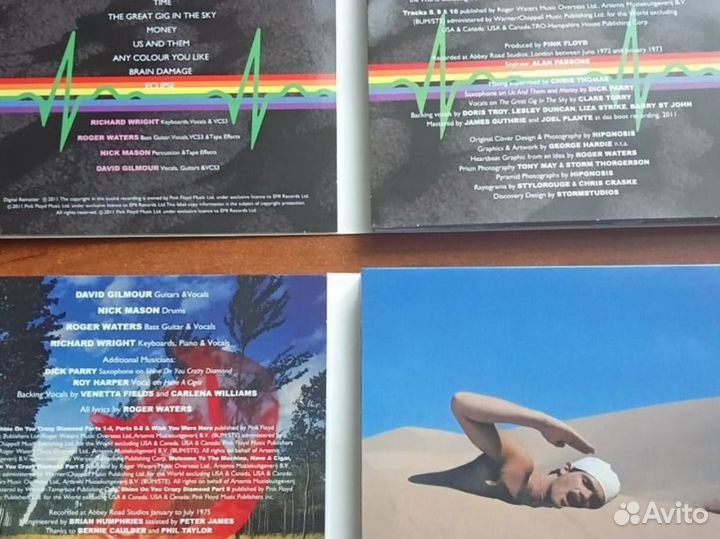 Pink floyd wish you were here cd